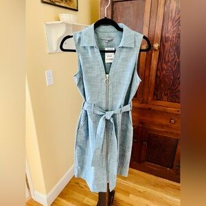 Sharagano sleeveless knee-length dress